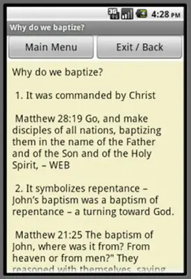 FaithPoint Ordinances android App screenshot 5