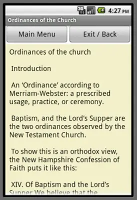 FaithPoint Ordinances android App screenshot 6